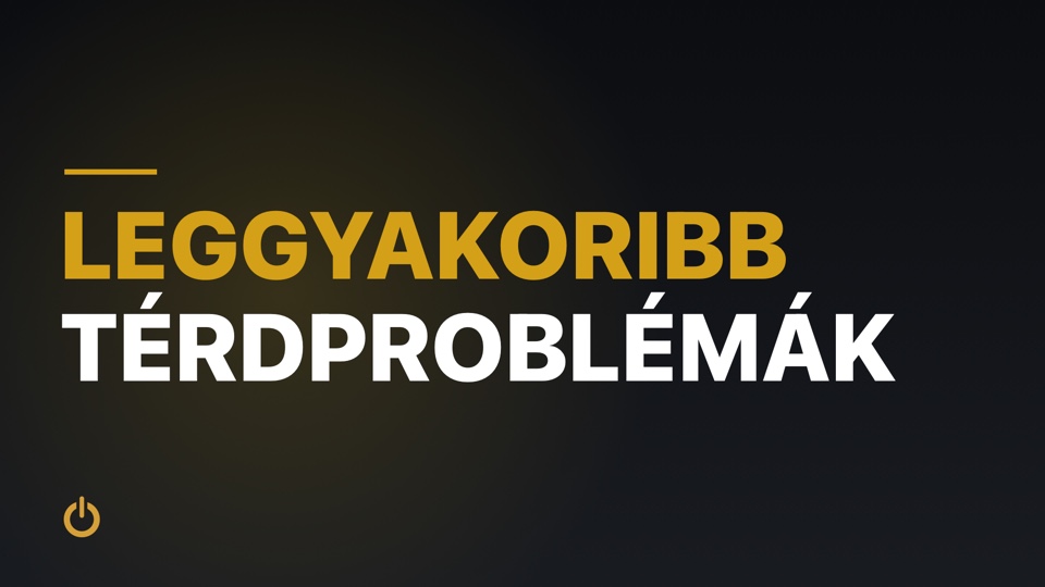 Leggyakoribb térdproblémák