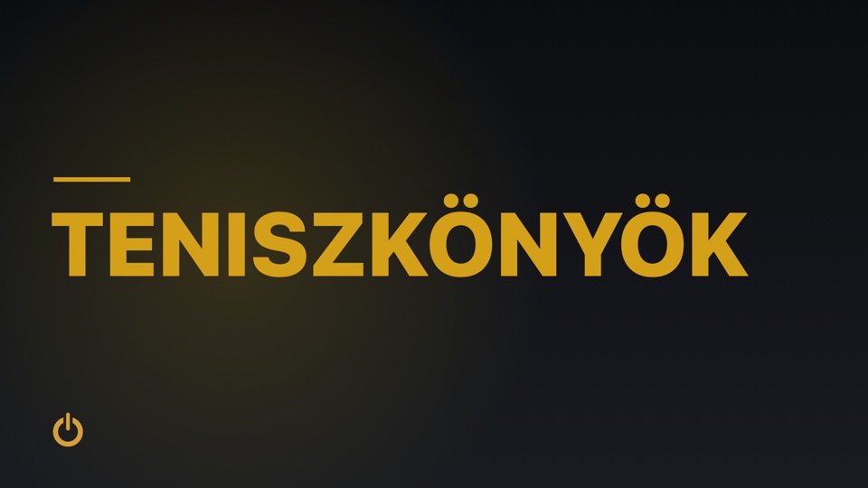 Teniszkönyök